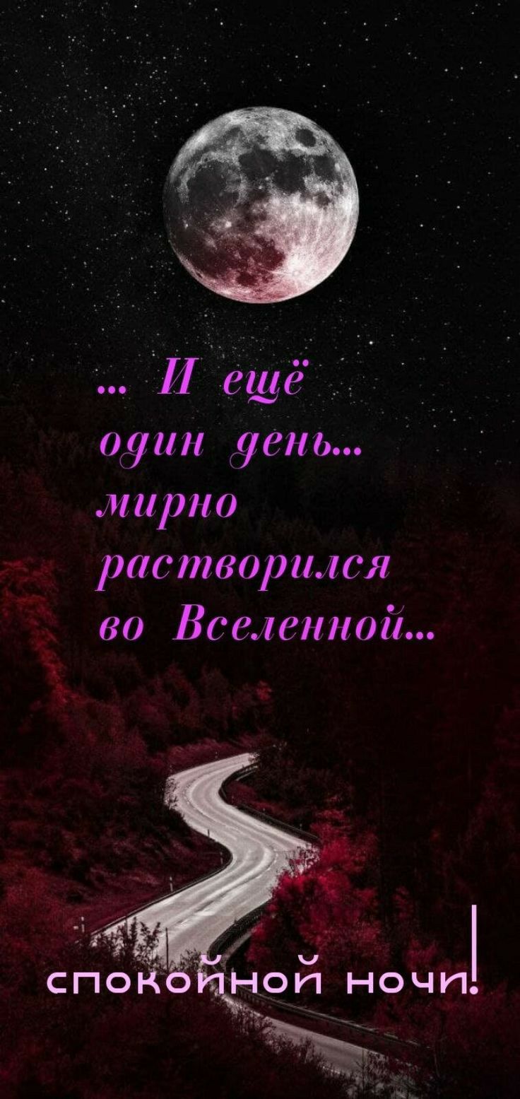 мЙ ешё одии _ день мирно растворился во Вселенной аОНИ спок ой ночи