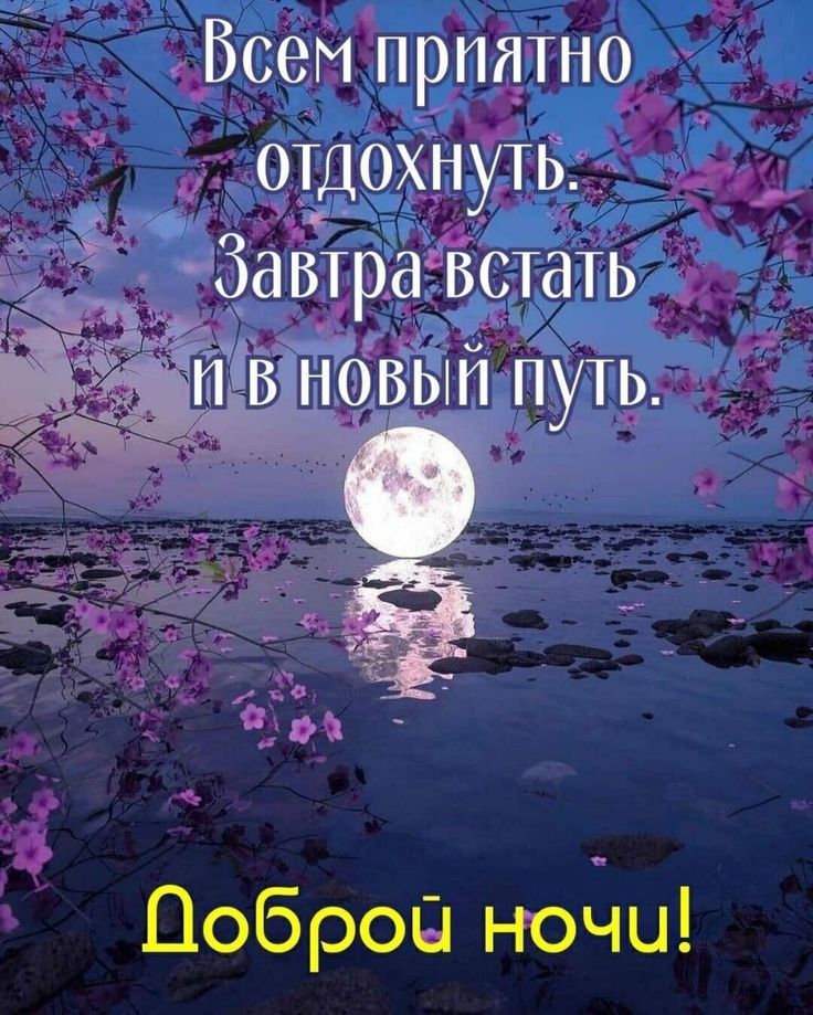 Всем приятно отдохнуть. Завтра встать и в новый путь. Доброй ночи!