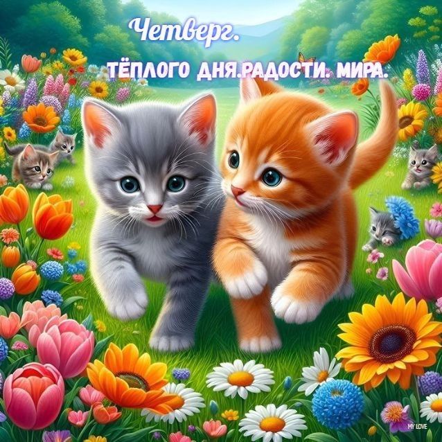 Четверг. Тёплого дня. Радости. Мира.