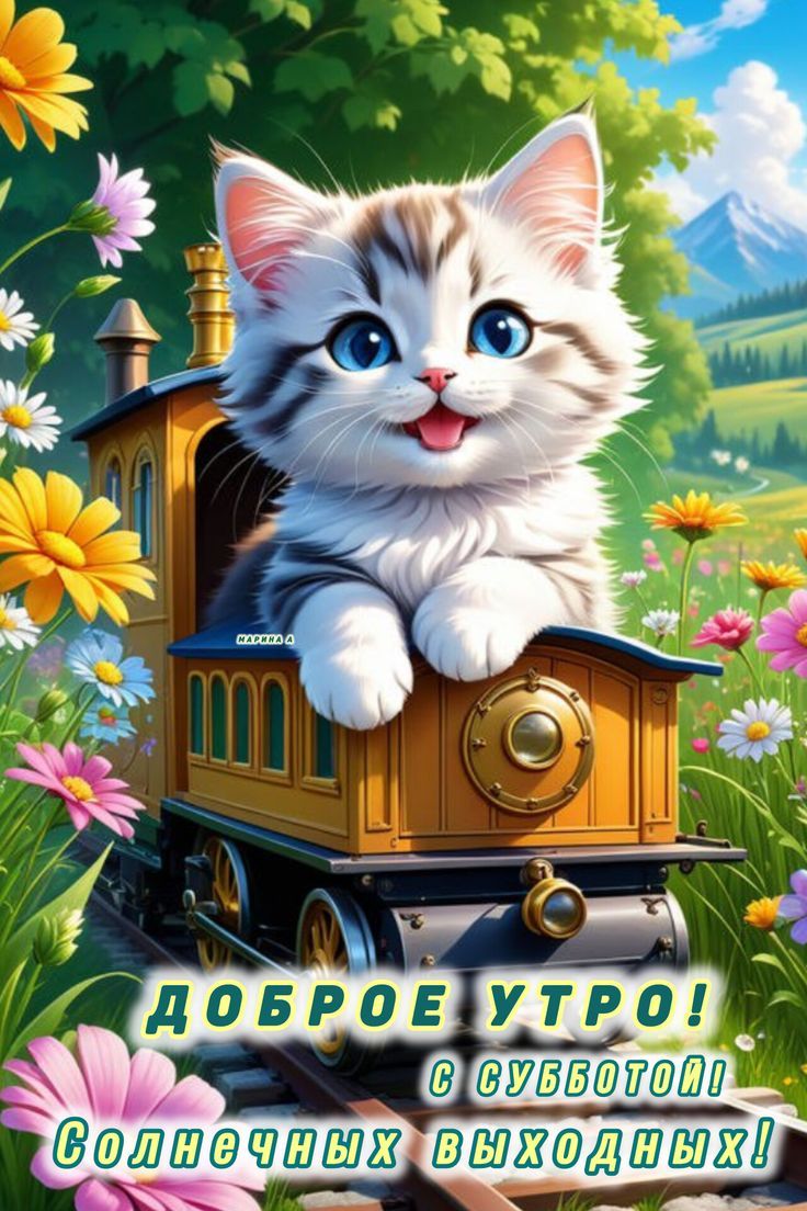 ДОБРОЕ УТРО! с субботой Солнечных выходных!