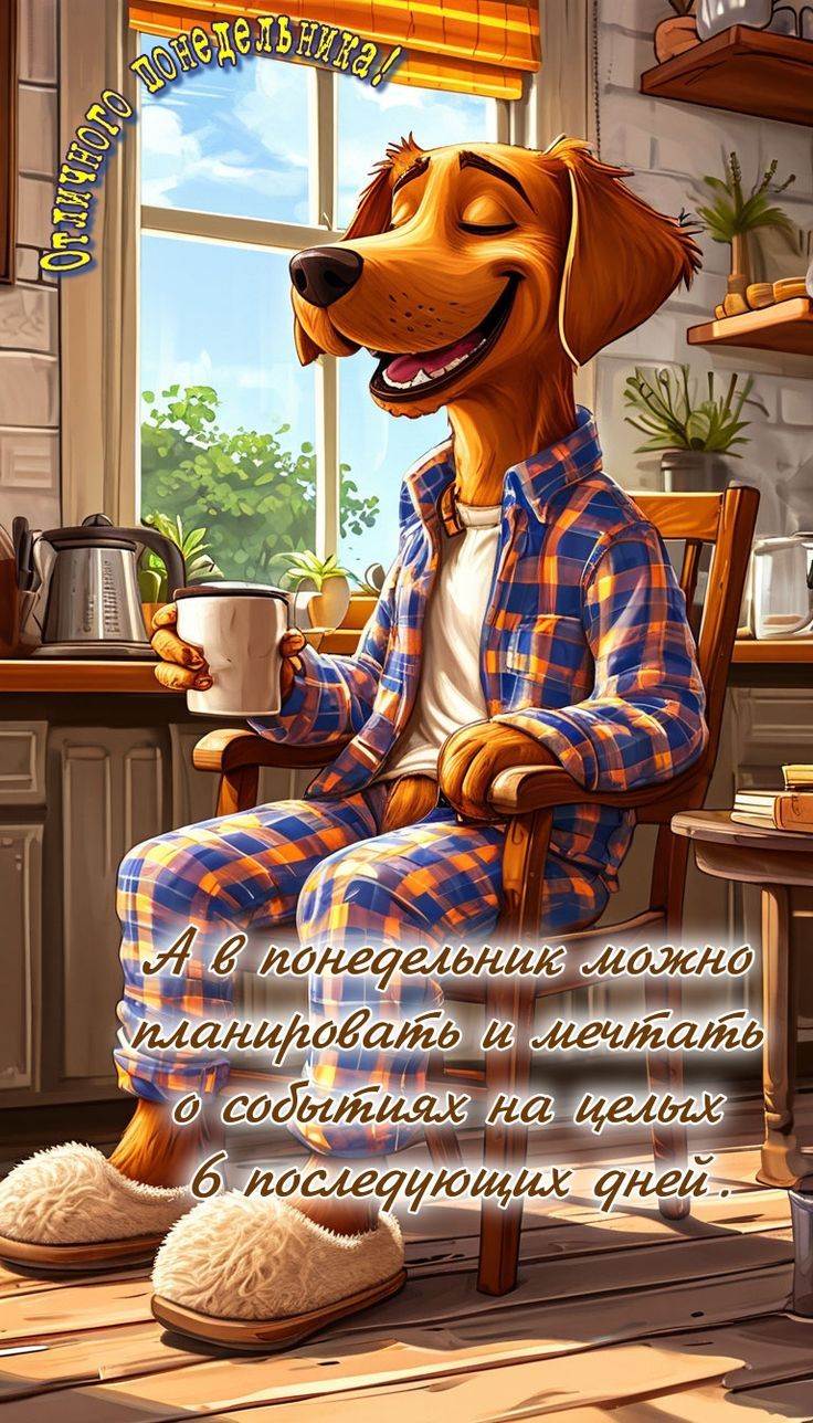 Отличного понедельника!
А в понедельник можно планировать и мечтать о событиях на целых 6 последовательных дней...