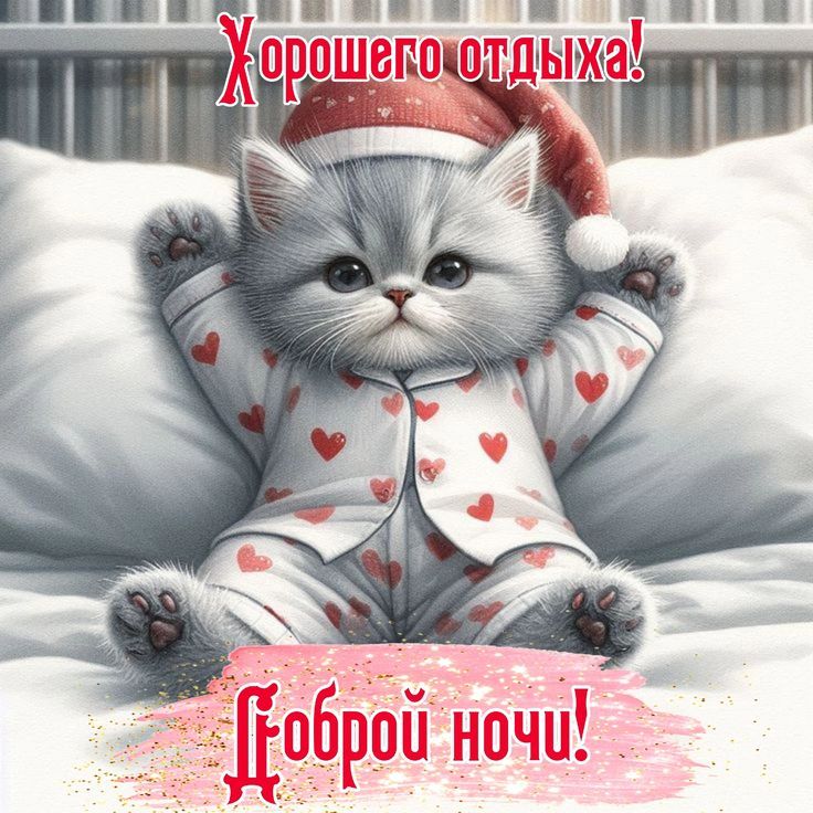 Хорошего отдыха! Доброй ночи!