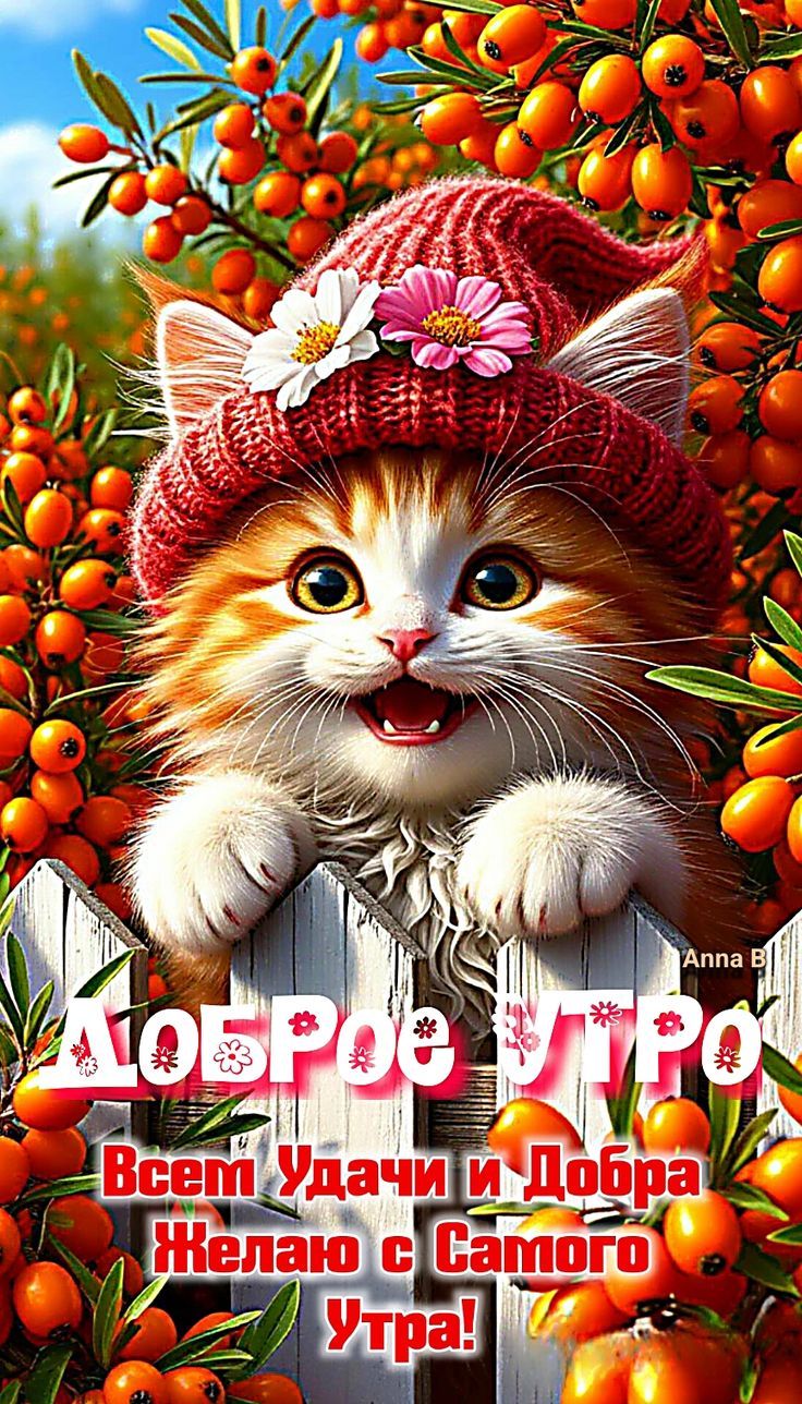 Доброе утро
Всем Удачи и Добра
Желаю с Самого Утра!