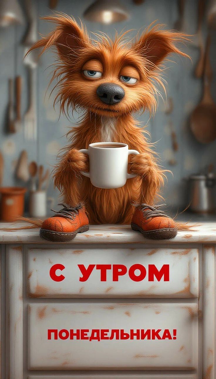 С УТРОМ ПОНЕДЕЛЬНИКА!