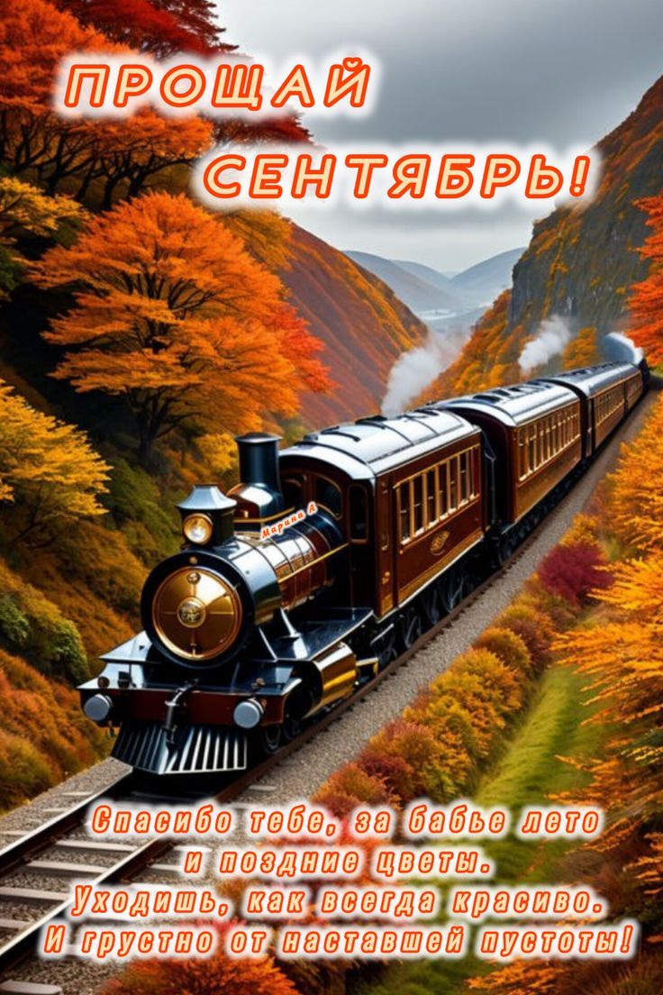 Прощай СЕНТЯБРЬ! Спасибо тебе, за бабье лето и поздние цветы. Уходишь, как всегда Красиво. И грустно от наставшей пустоты!
