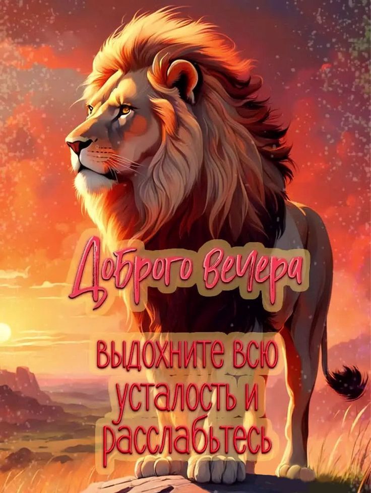 Доброе вечера!
выдохните всю усталость и расслабьтесь