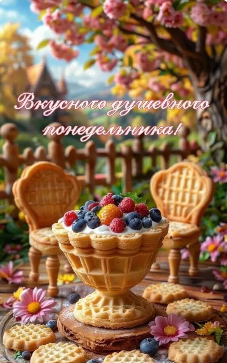 Вкусного душевного понедельника!