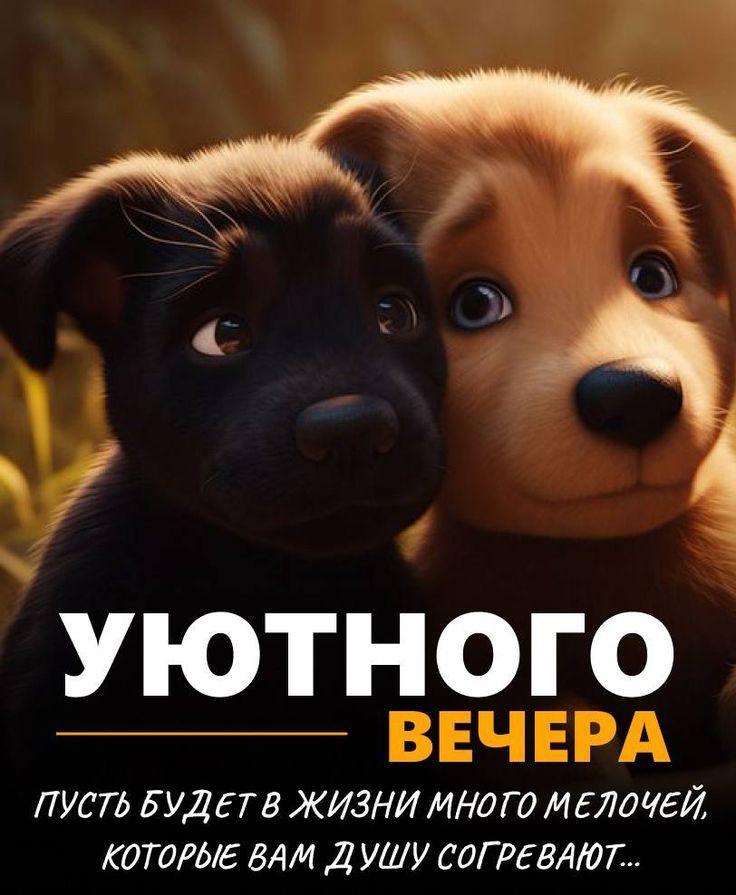Уютного вечера
Пусть будет в жизни много мелочей, которые вам душу согревают...