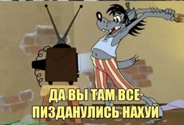 ДА ВЫ ТАМ ВСЕ ПИЗДАНУЛИСЬ НАХУЙ