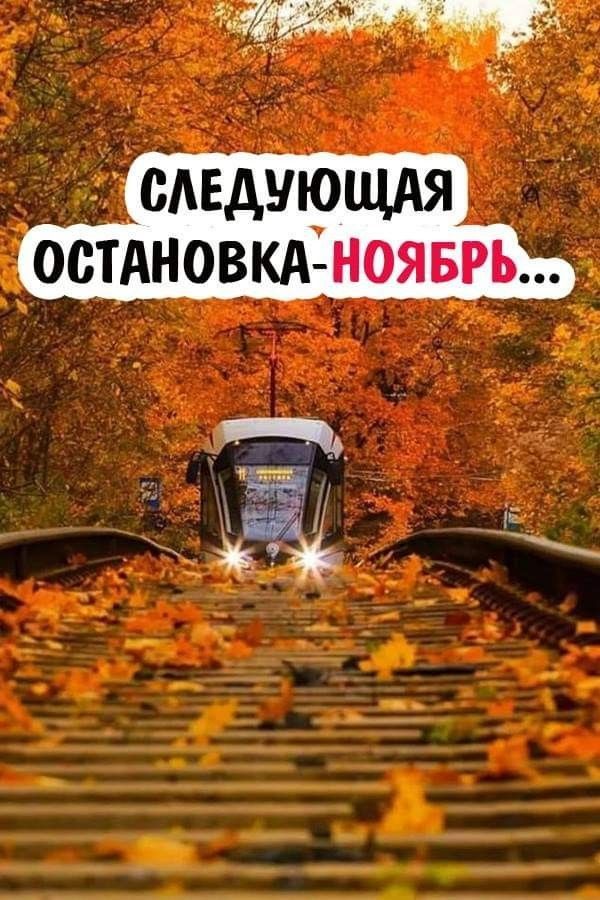 СЛЕДУЮЩАЯ ОСТАНОВКА-НОЯБРЬ...