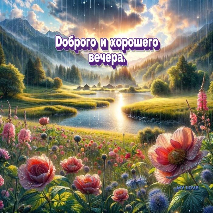 Доброго и хорошего вечера.