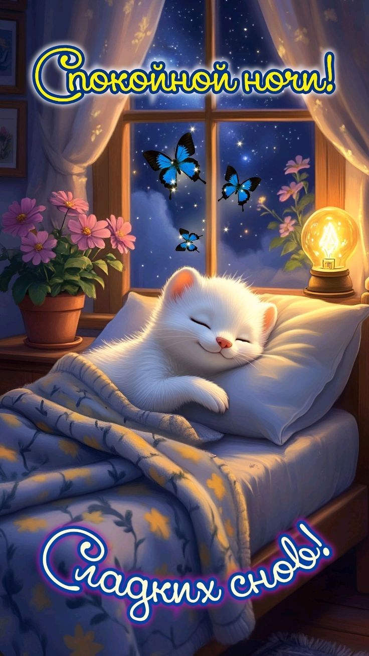 Спокойной ночи! Сладких снов!
