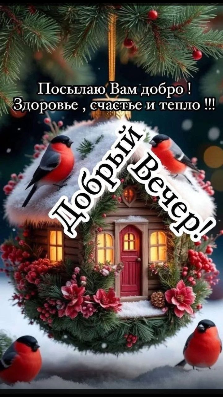 Посылаю Вам добро ! Здоровье , счастье и тепло !!! Добрый Вечер!