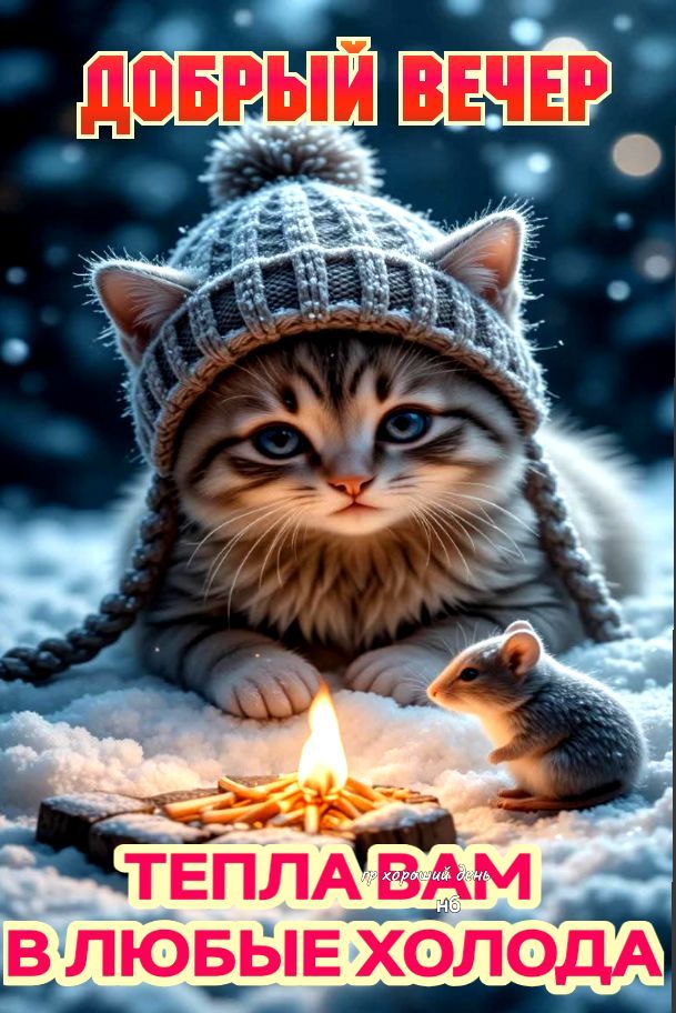 ДОБРЫЙ ВЕЧЕР. ТЕПЛА В ЛЮБЫЕ ХОЛОДА