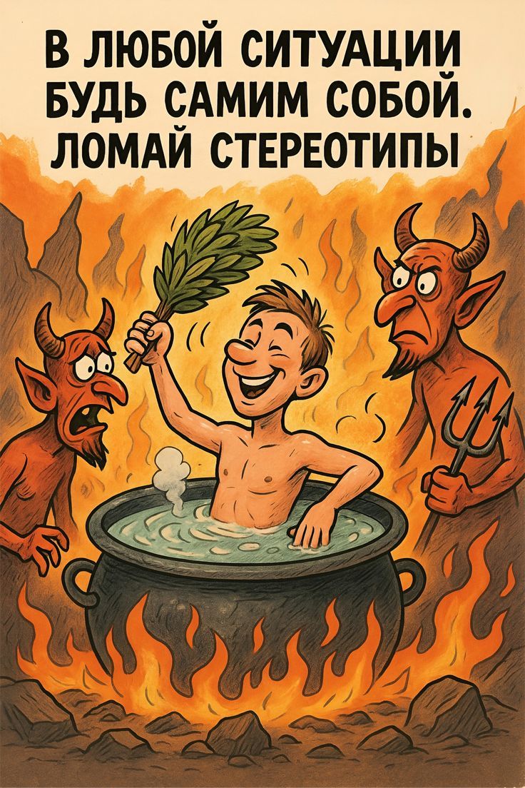 В ЛЮБОЙ СИТУАЦИИ БУДЬ САМИМ СОБОЙ. ЛОМАЙ СТЕРЕОТИПЫ