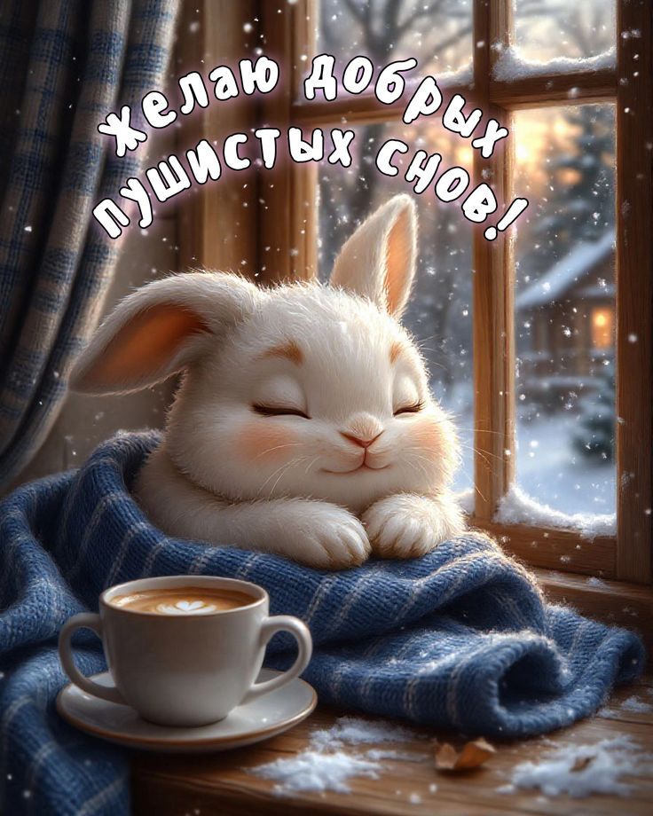 Желаю добрых пушистых снов!