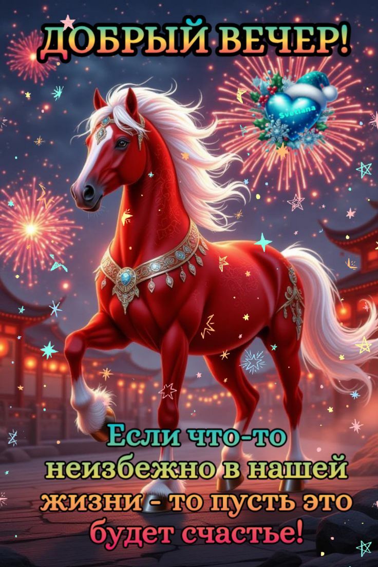 ДОБРЫЙ ВЕЧЕР! Если что-то неизбежно в нашей жизни - то пусть это будет счастье!