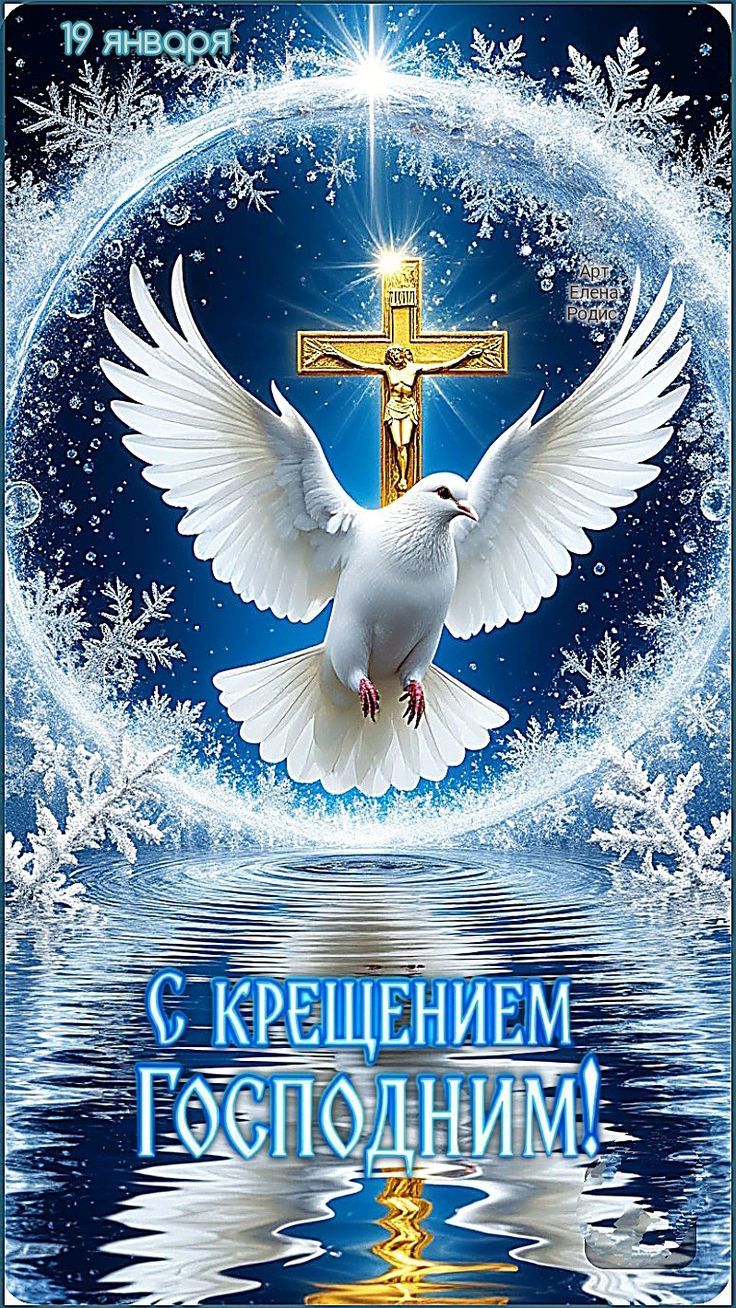 19 января
С Крещением Господним!