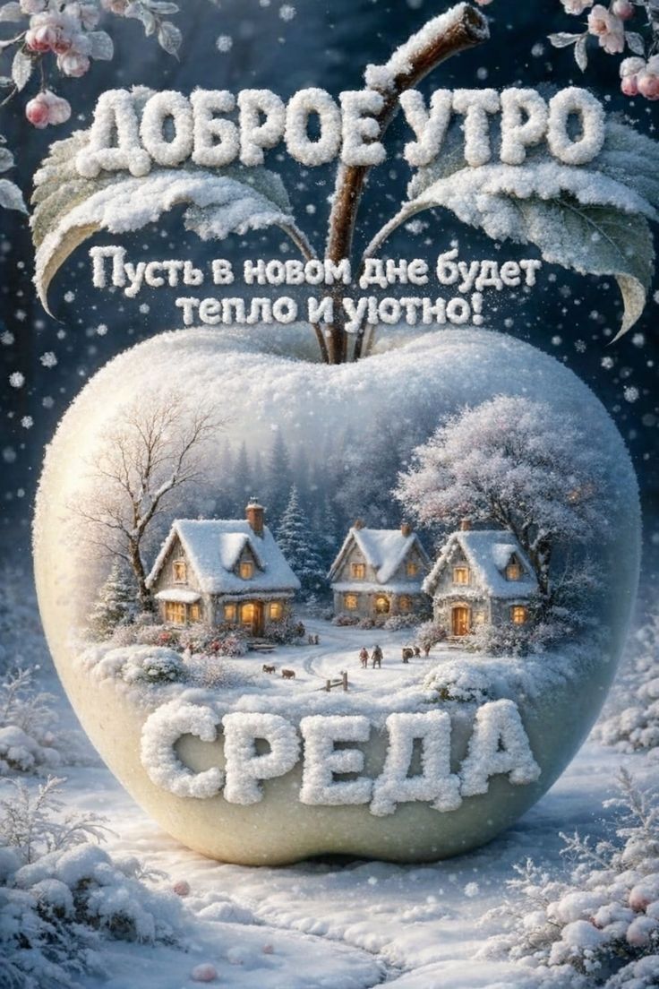 ДОБРОЕ УТРО Пусть в новом дне будет тепло и уютно! СРЕДА