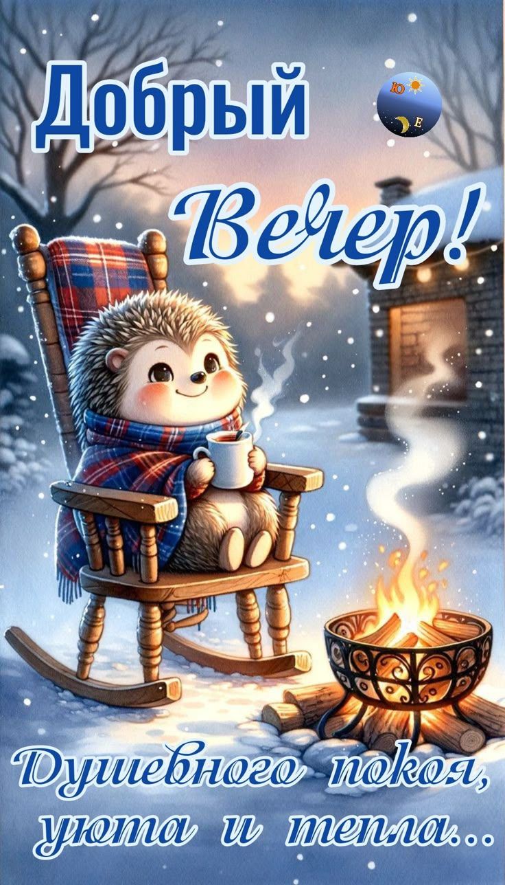 Добрый вечер! Душевного покоя, уюта и тепла...