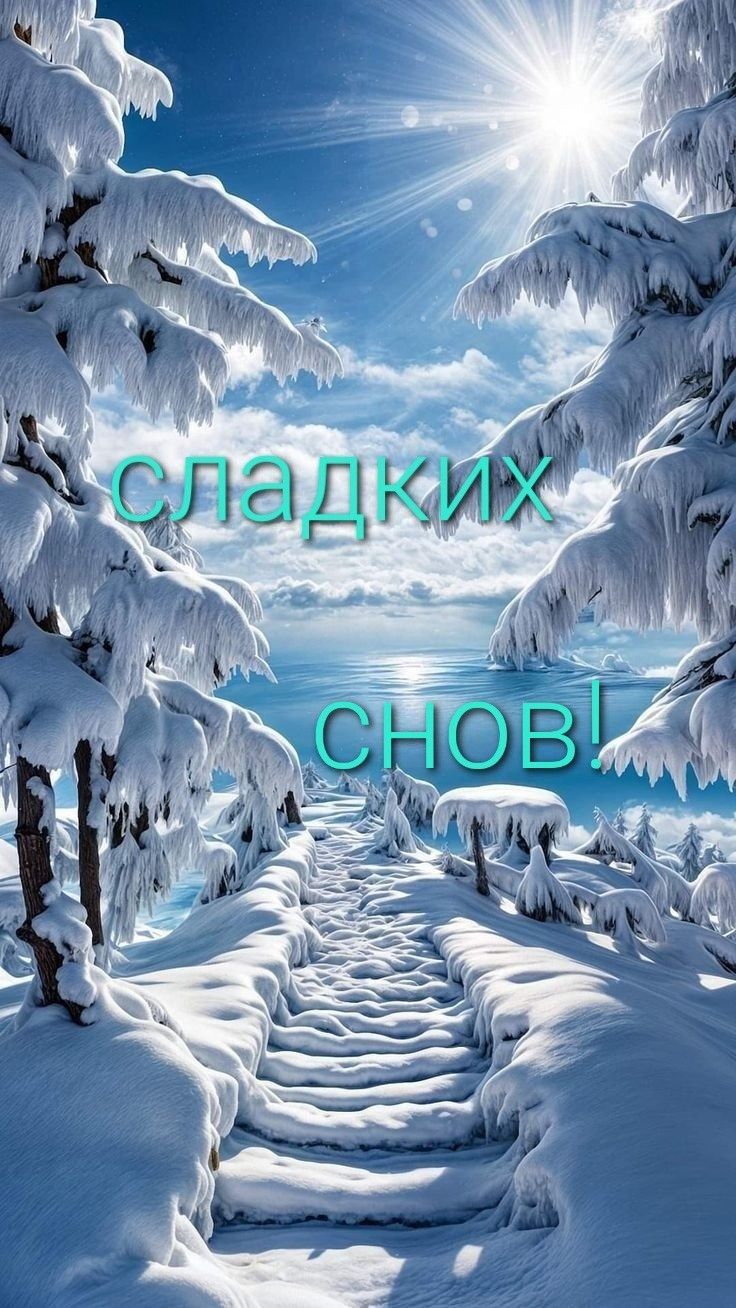 сладких снов!