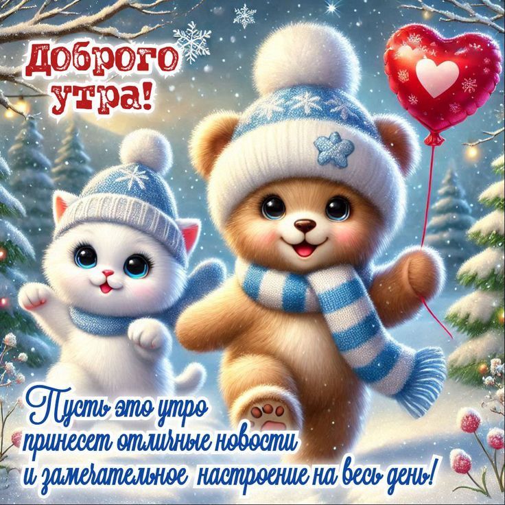 Доброе утро! Пусть это утро принесет отличные новости и замечательное настроение на весь день!