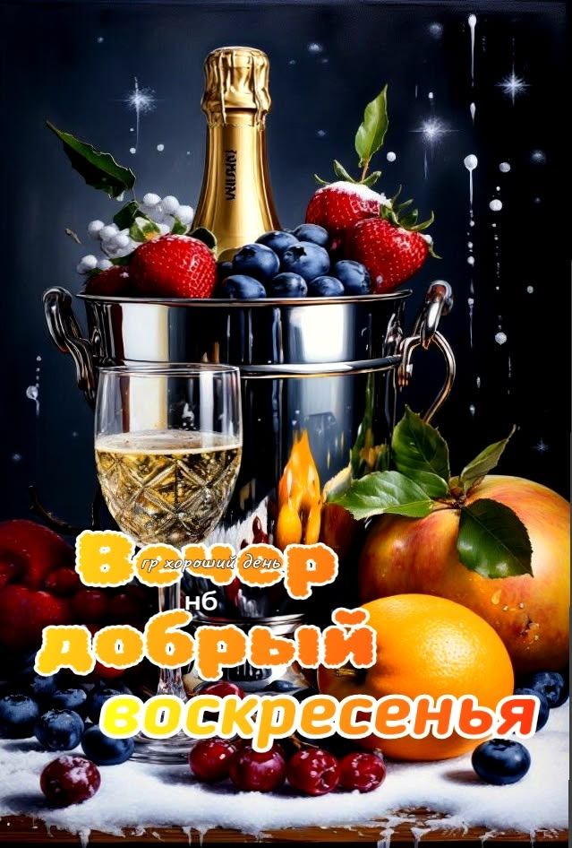 вечер добрый воскресенья