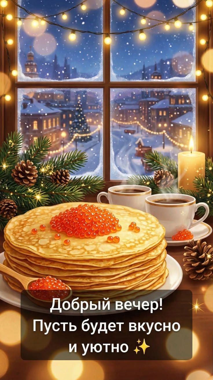 Добрый вечер! Пусть будет вкусно и уютно