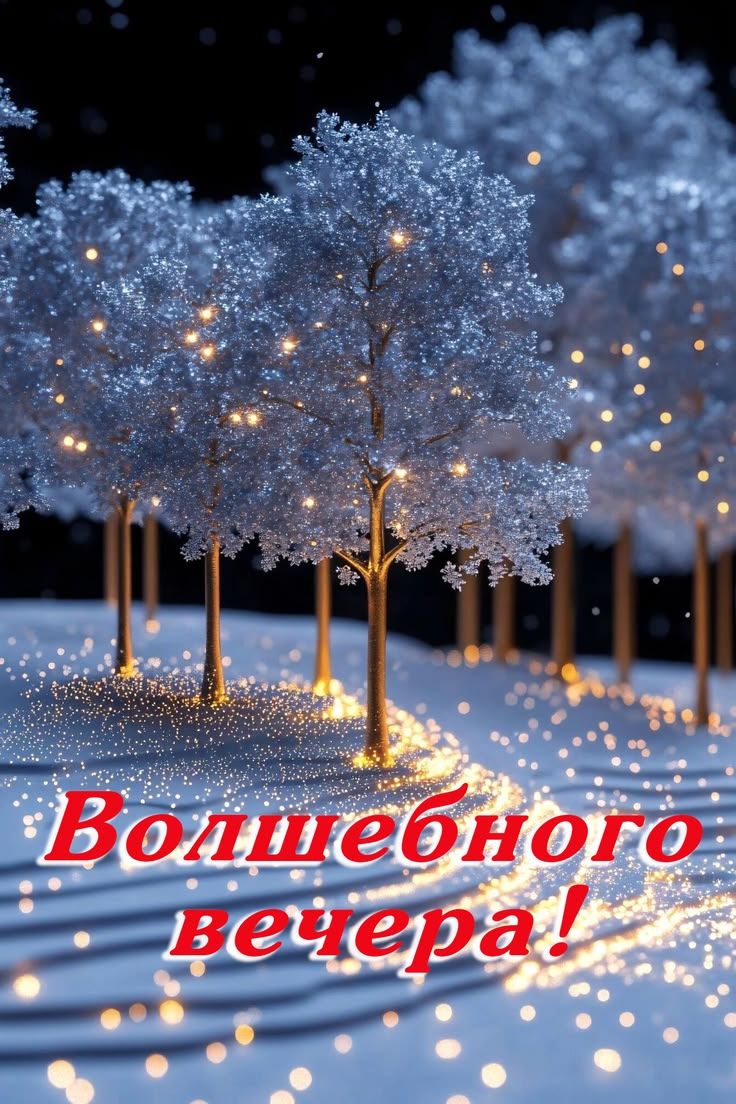 Волшебного вечера!