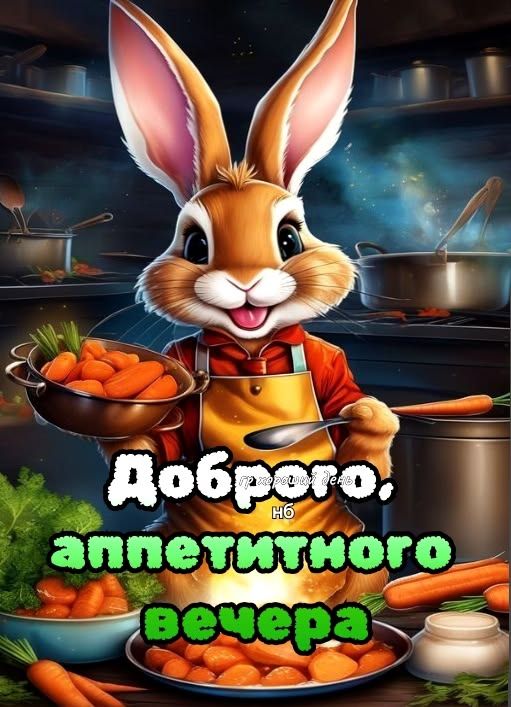 Доброе, аппетитного вечера