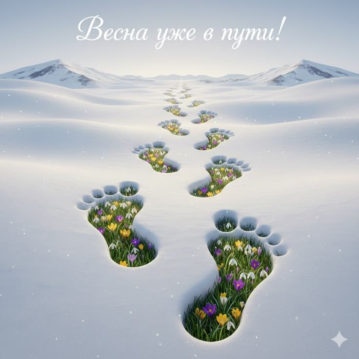 Весна уже в пути!