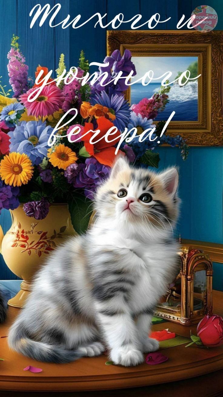 Тихого и уютного вечера!