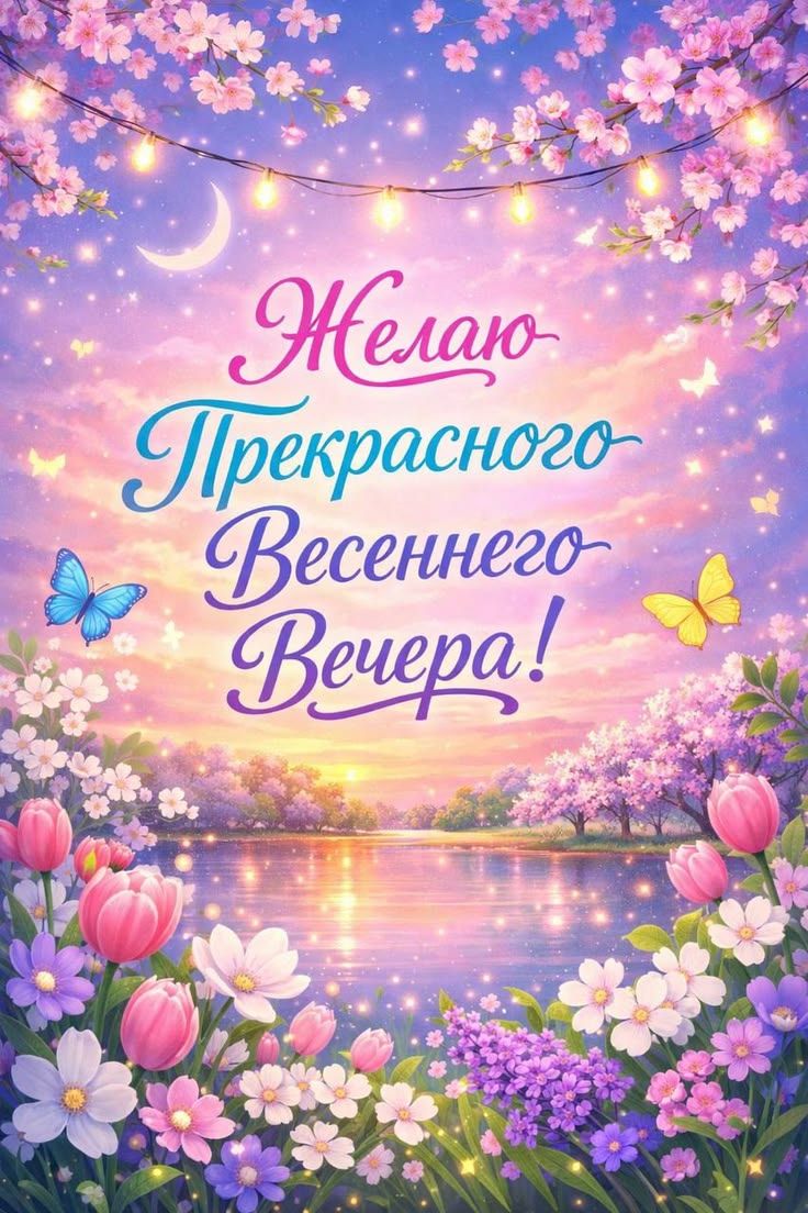 Желаю Прекрасного Весеннего Вечера!
