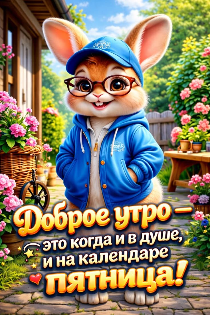 Доброе утро – это когда и в душе, и на календаре Пятница!
