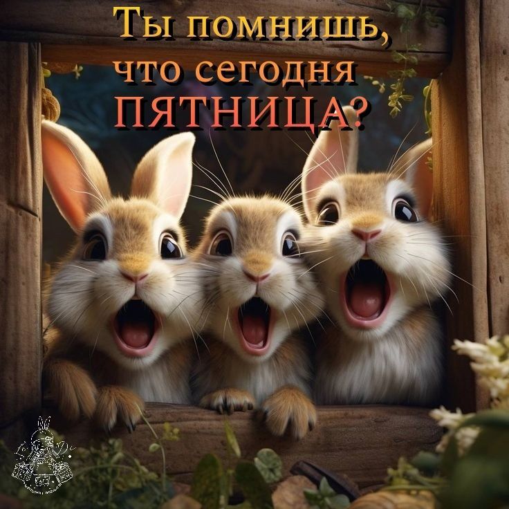 Ты помнишь, что сегодня ПЯТНИЦА?