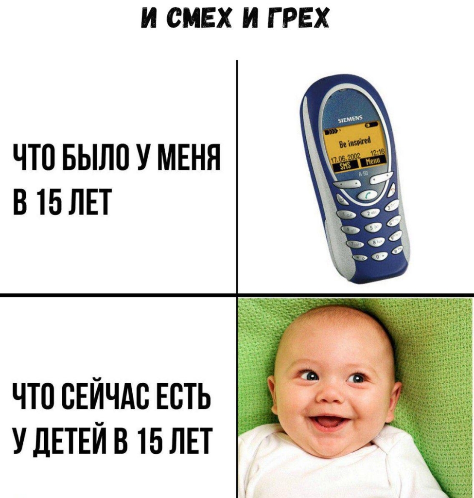 И СМЕХ И Г РЕХ ЧТО БЫЛО У МЕНЯ В 15 ЛЕТ ЧТО СЕЙЧАС ЕСТЬ У ДЕТЕЙ В 15 ЛЕТ