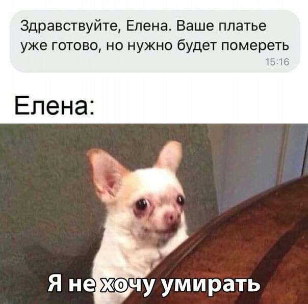 Здравствуйте Елена Ваше платье уже готово но нужно будет помереть