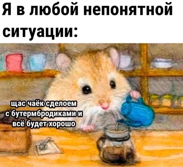 Я в любой непонятной ситуаци_и