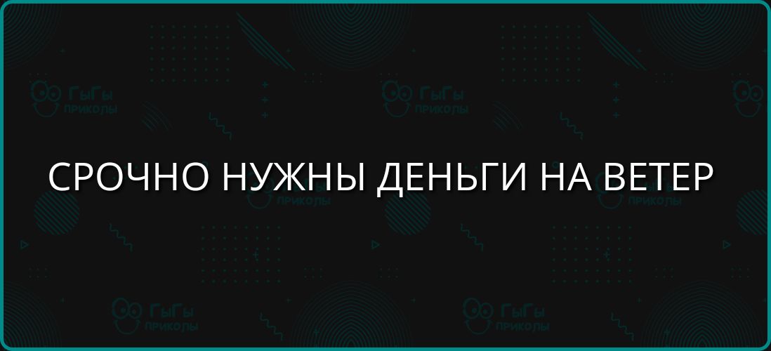 СРОЧНО НУЖНЫ ДЕНЬГИ НА ВЕТЕР
