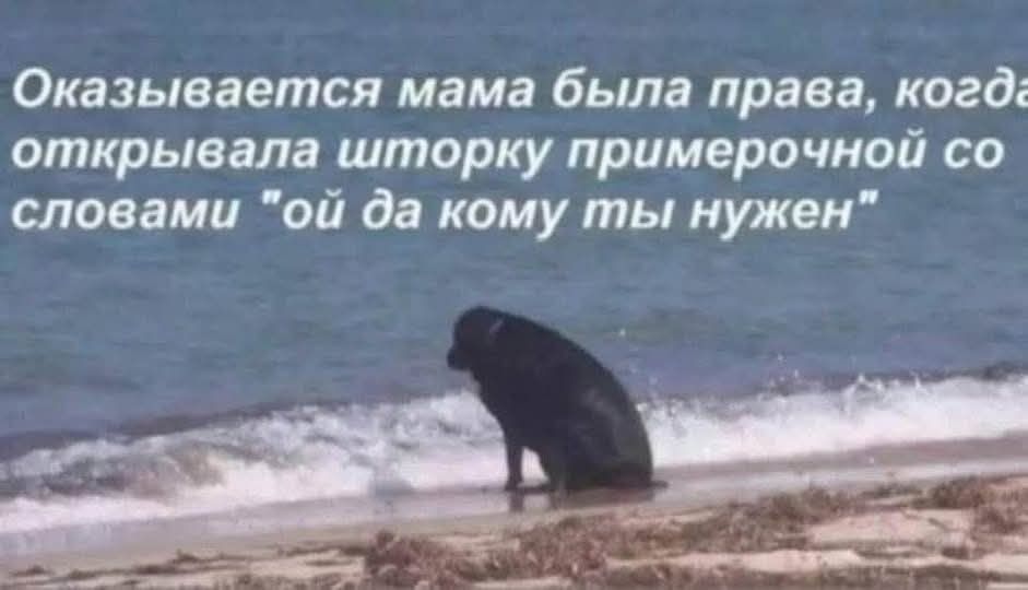 Оказывается мама была права, когда открывала шторку примерочной со словами 