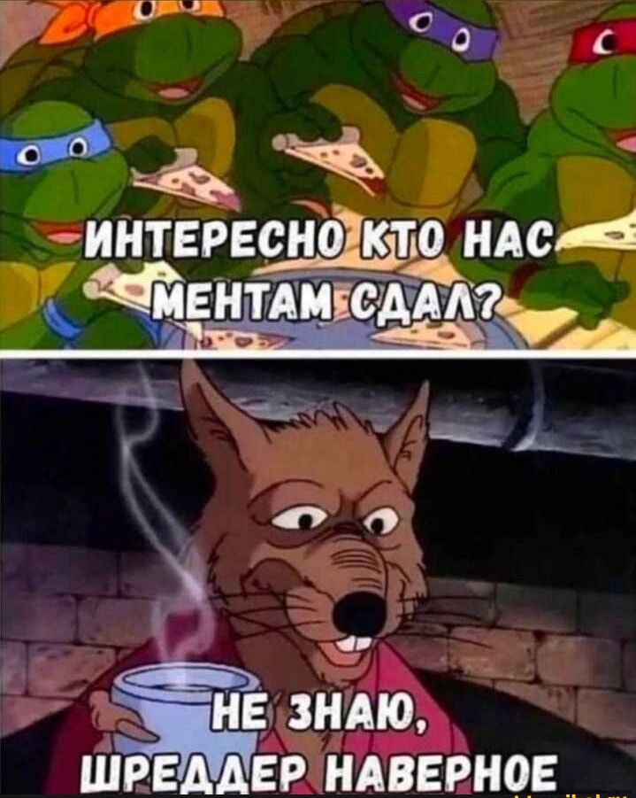 ИНТЕРЕСНО КТО НАС МЕНТАМ СДАЛ? НЕ ЗНАЮ, ШРЕДЕР НАВЕРНОЕ