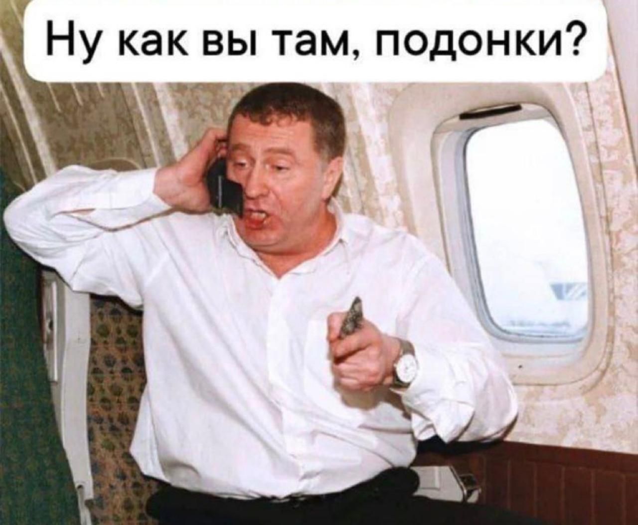 Ну как вы там, подонки?