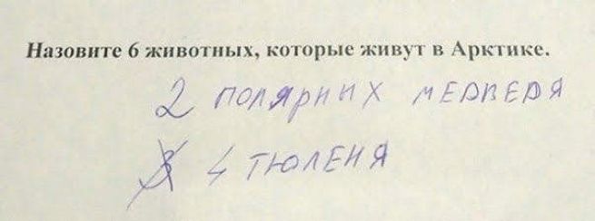 иди ите 6 животных которые жи Арктике ползи х тием полт