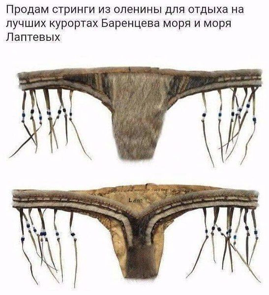 Продам стринги из оленины для отдыха на лучших курортах Баренцева моря и моря Лаптевых