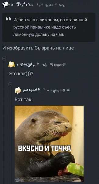 и 5 ц Испив чаю лимоном по старинной русской привычке надо съесть лимонную дольку из чая И изобразить Сызрань на лице ёчі по Это ка к