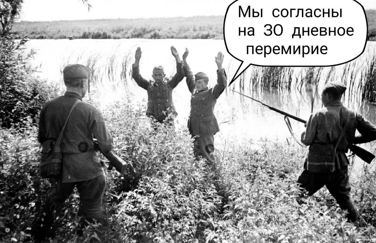 Мы согласны на 30 дневное перемирие