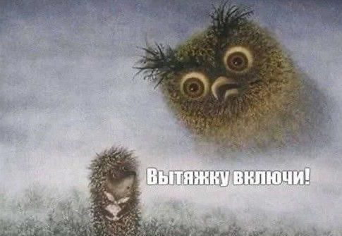 Вытяжку включи!
