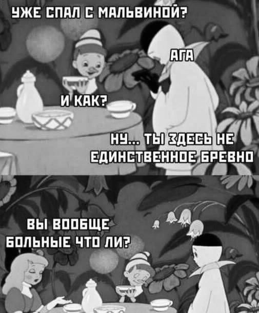 УЖЕ СПАЛ С МАЛЬВИНОЙ? АГА И КАК? НУ... ТЫ ЗДЕСЬ НЕ ЕДИНСТВЕННОЕ БРЕВНО ВЫ ВООБЩЕ БОЛЬНЫЕ ЧТО ЛИ?