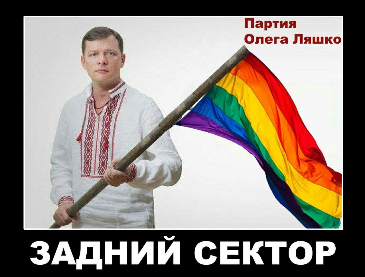 ЗАДНИЙ СЕКТОР
Партия Олега Ляшко