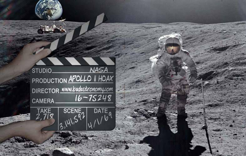 STUDIO: NASA
PRODUCTION: APOLLO HOAX
DIRECTOR: www.badastrocity.com
CAMERA: 16-75248
TAKE: 2,718
SCENE: 3,141592
DATE: 4/1/69